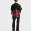 Camisa estampada Timecapsule con flecos Camisa estampada Timecapsule con flecos