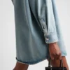 Camisa oversize de denim orgánico Camisa oversize de denim orgánico