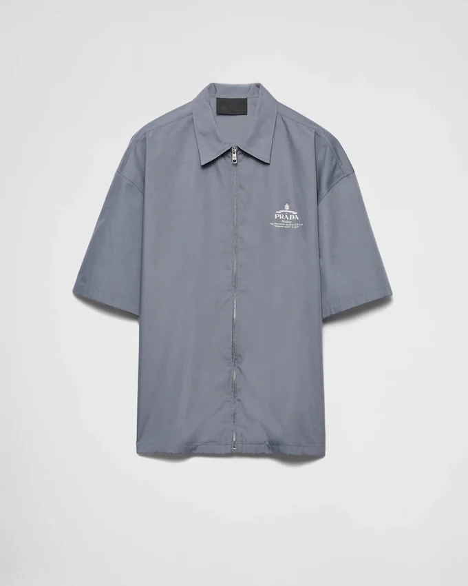 Camisa técnica de algodón de manga corta Camisa técnica de algodón de manga corta