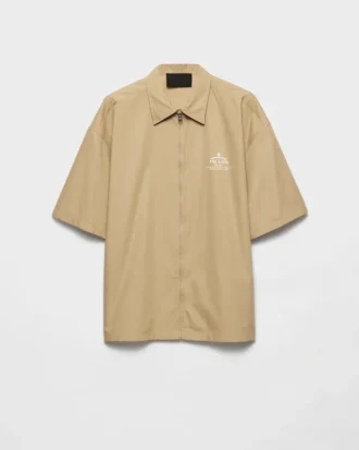 Camisa técnica de algodón de manga corta