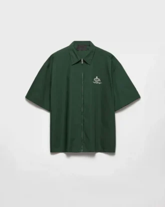 Camisa técnica de algodón de manga corta
