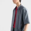 Camisa técnica de algodón de manga corta Camisa técnica de algodón de manga corta