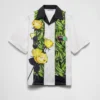 Camisa técnica de algodón estampada Timecapsule