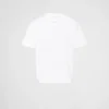 Camiseta de algodón elástico con logotipo Camiseta de algodón elástico con logotipo