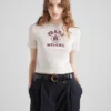 Camiseta de cachemira Intarsia