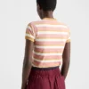 Camiseta de jersey a rayas Bayadere Camiseta de jersey a rayas Bayadere