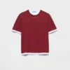 Camiseta de jersey de algodón Camiseta de jersey de algodón