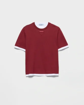 Camiseta de jersey de algodón