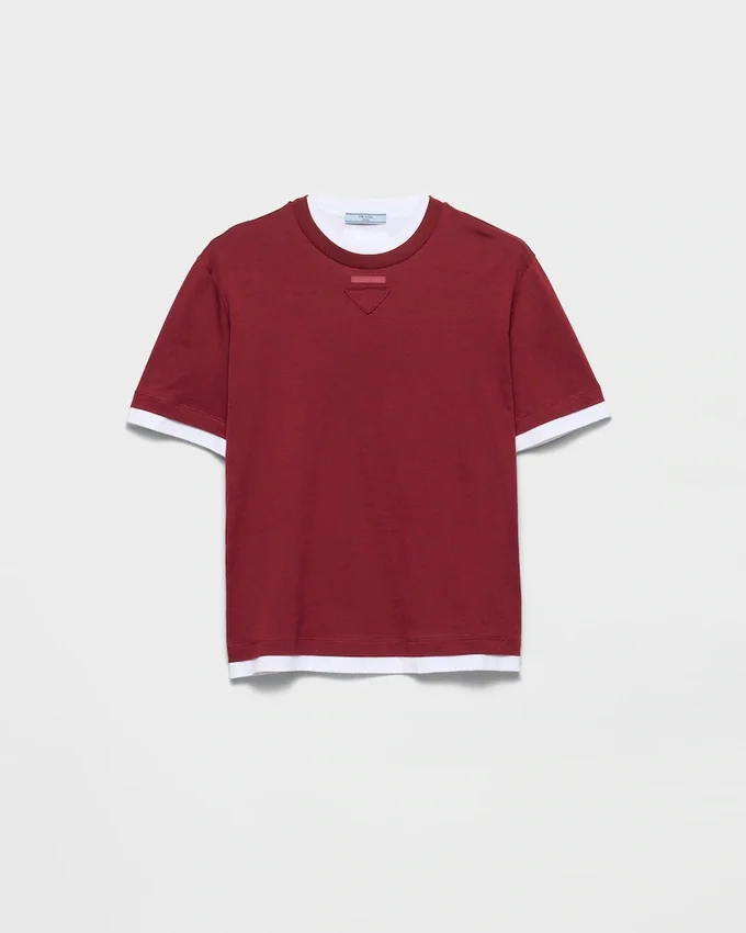 Camiseta de jersey de algodón Camiseta de jersey de algodón