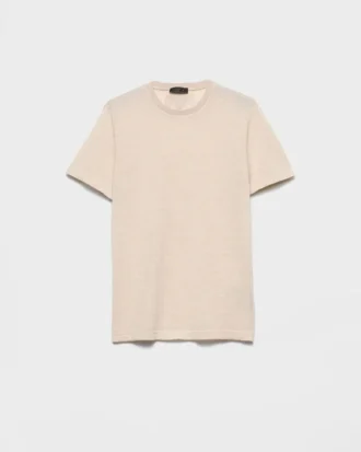 Camiseta oversize de cachemira