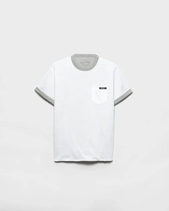 Camiseta reversible de algodón Camiseta reversible de algodón