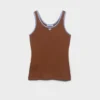 Camiseta sin mangas de algodón vintage Camiseta sin mangas de algodón vintage