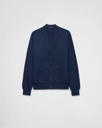 Cardigan de cachemira regenerada