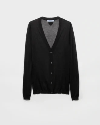 Cardigan de cachemira y seda