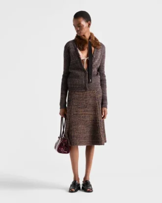 Cardigan de lana Moulina