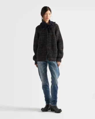 Cardigan de lana Moulina