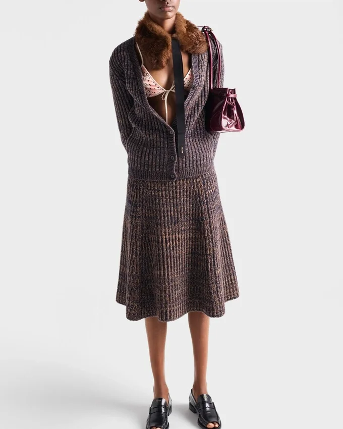 Cardigan de lana Moulina Cardigan de lana Moulina