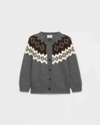 Cardigan de lana y cachemira