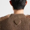 Cardigan de lana y piel de oveja Cardigan de lana y piel de oveja