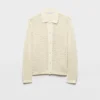 Cardigan de lino y algodón