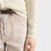 Cardigan de lino y algodón