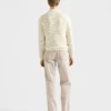 Cardigan de lino y algodón