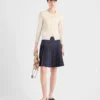 Cardigan de punto de algodón y seda