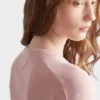 Cardigan de punto de algodón y seda