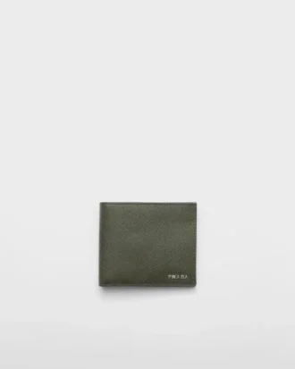 Cartera de piel Saffiano