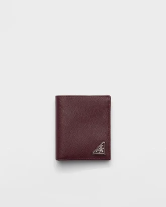 Cartera de piel Saffiano