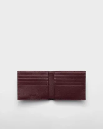 Cartera de piel Saffiano