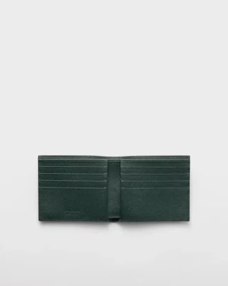 Cartera de piel Saffiano