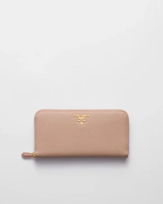 Cartera grande de piel Saffiano
