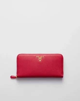 Cartera grande de piel Saffiano
