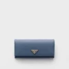 Cartera grande de piel Saffiano