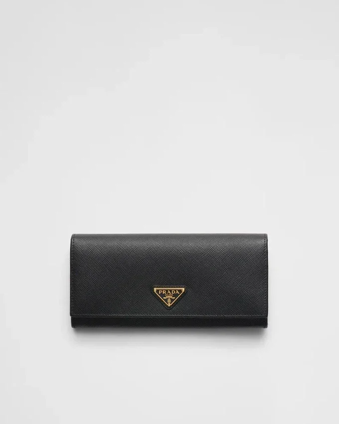 Cartera grande de piel Saffiano Cartera grande de piel Saffiano