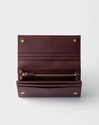 Cartera grande de piel Saffiano Cartera grande de piel Saffiano