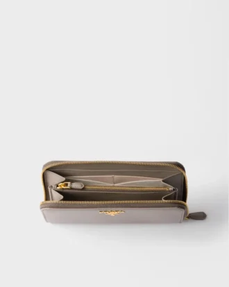 Cartera grande de piel Saffiano