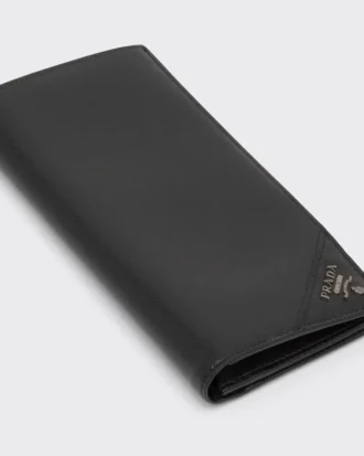 Cartera grande de piel Saffiano