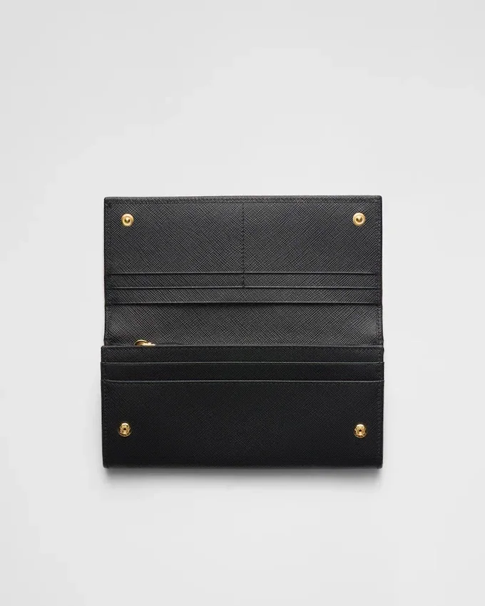 Cartera grande de piel Saffiano Cartera grande de piel Saffiano