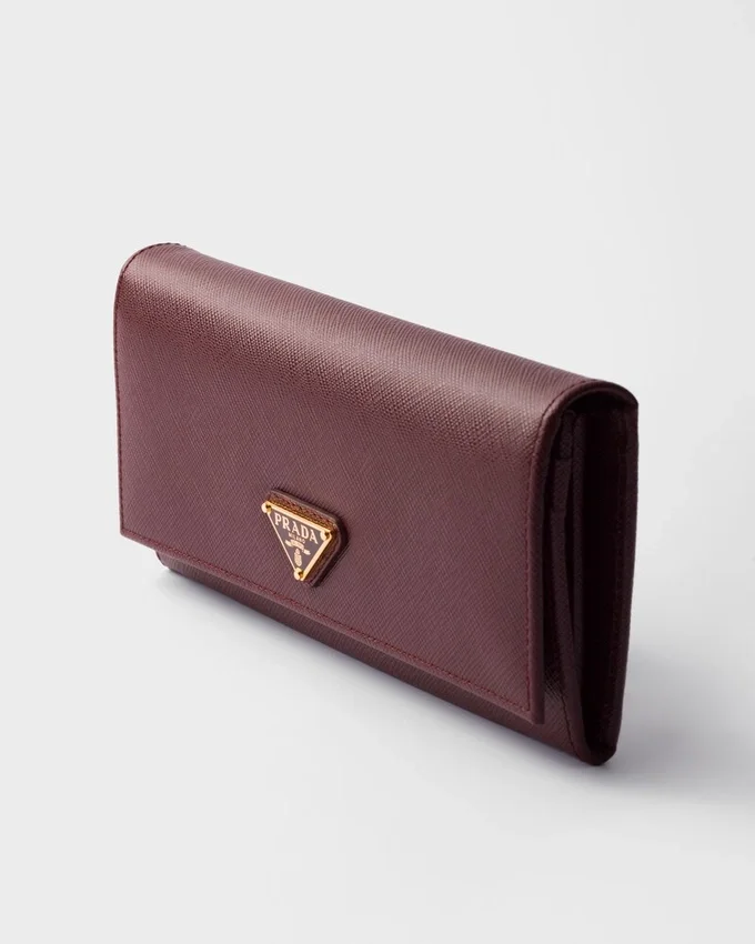 Cartera grande de piel Saffiano Cartera grande de piel Saffiano