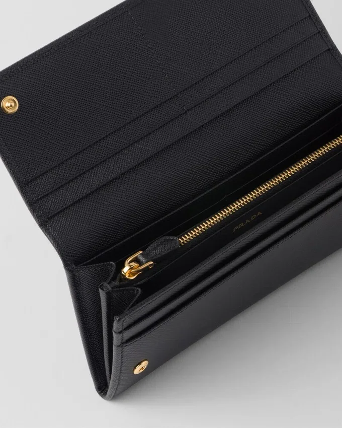 Cartera grande de piel Saffiano Cartera grande de piel Saffiano