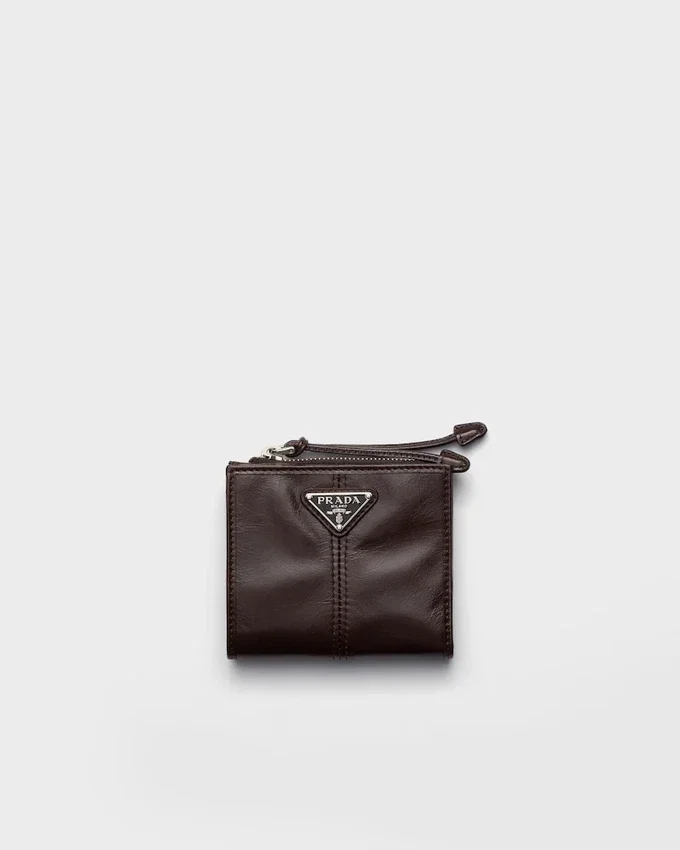 Cartera pequeña de cuero Cartera pequeña de cuero