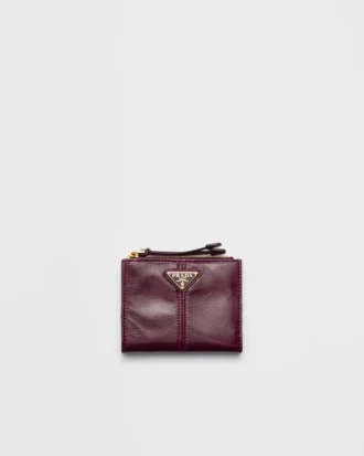 Cartera pequeña de cuero