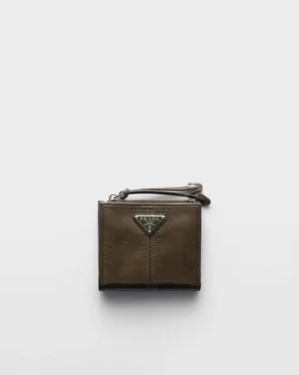 Cartera pequeña de cuero