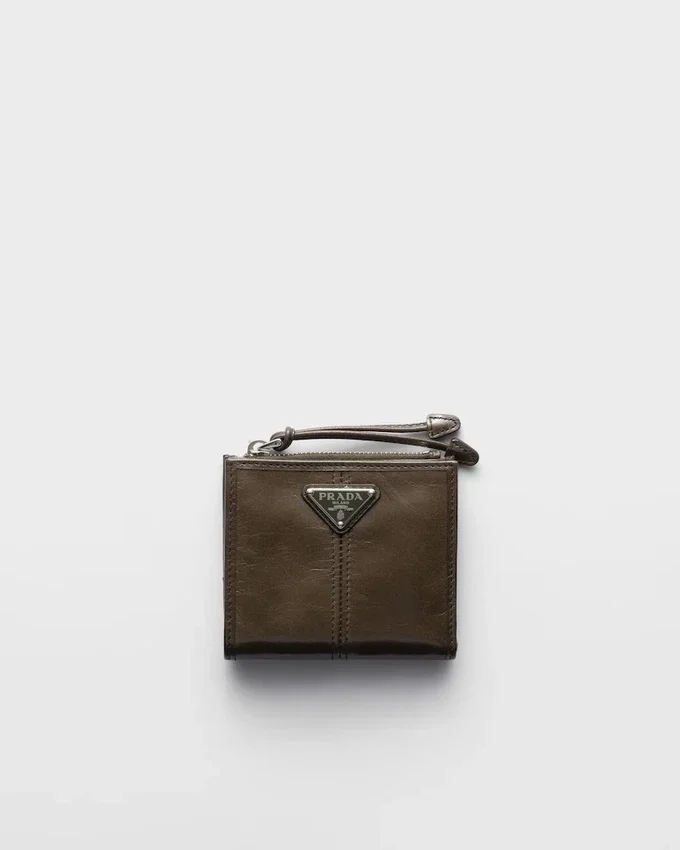 Cartera pequeña de cuero Cartera pequeña de cuero