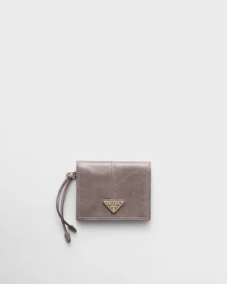 Cartera pequeña de cuero