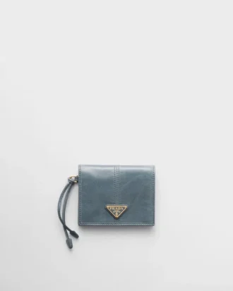 Cartera pequeña de cuero