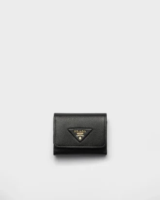 Cartera pequeña de cuero