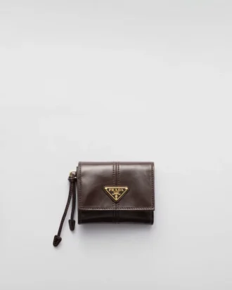 Cartera pequeña de cuero